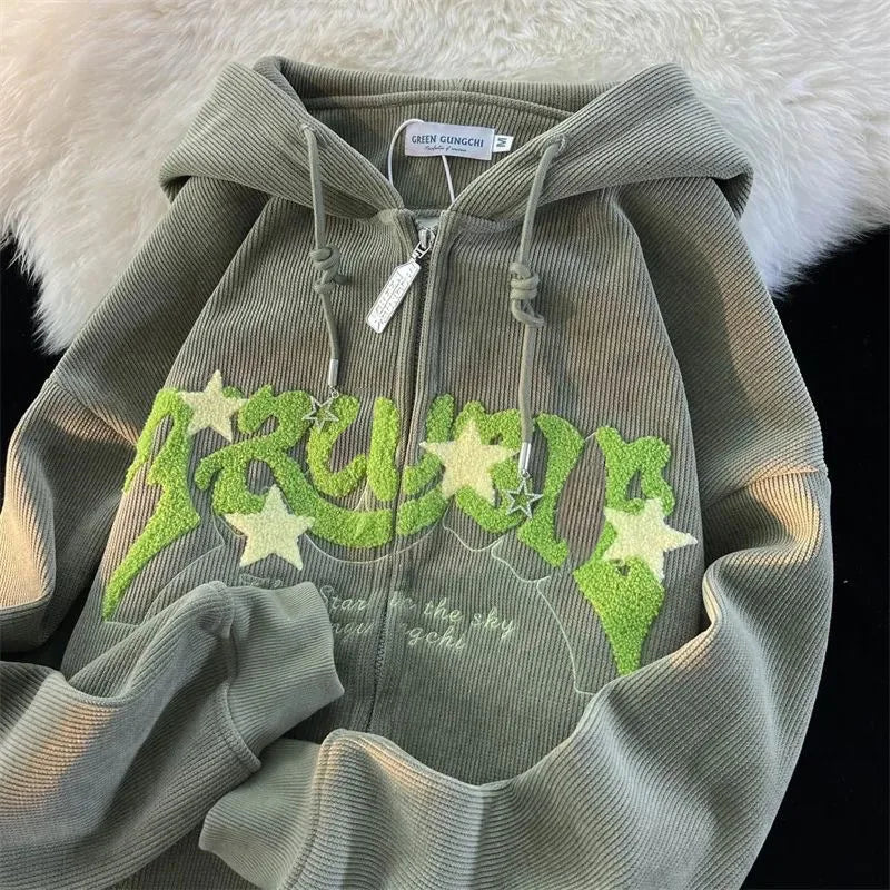 Zip Up Hoodie 'Autumn'