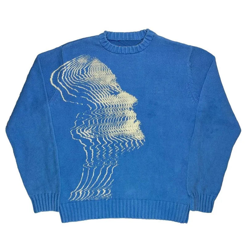 Knitted Sweater 'Glides'