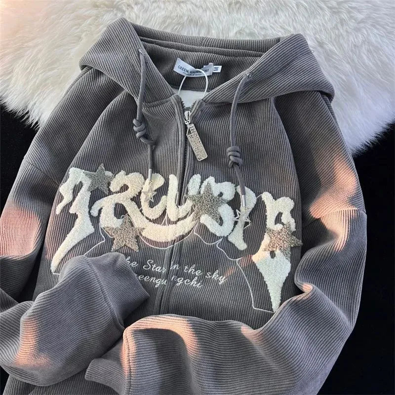 Zip Up Hoodie 'Autumn'