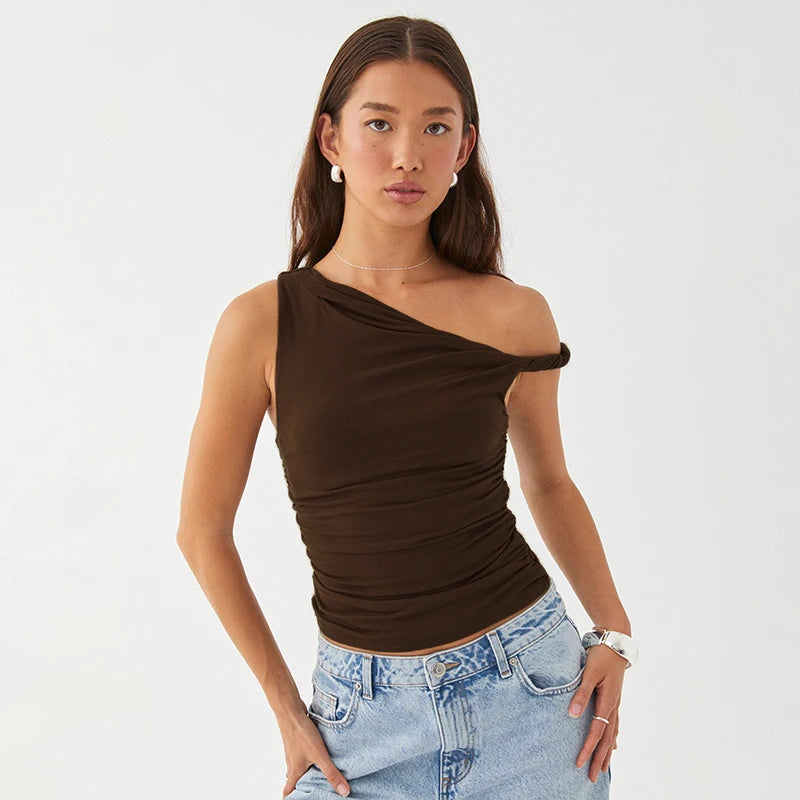 Twist Off-The-Shoulder Top 'Ruby'