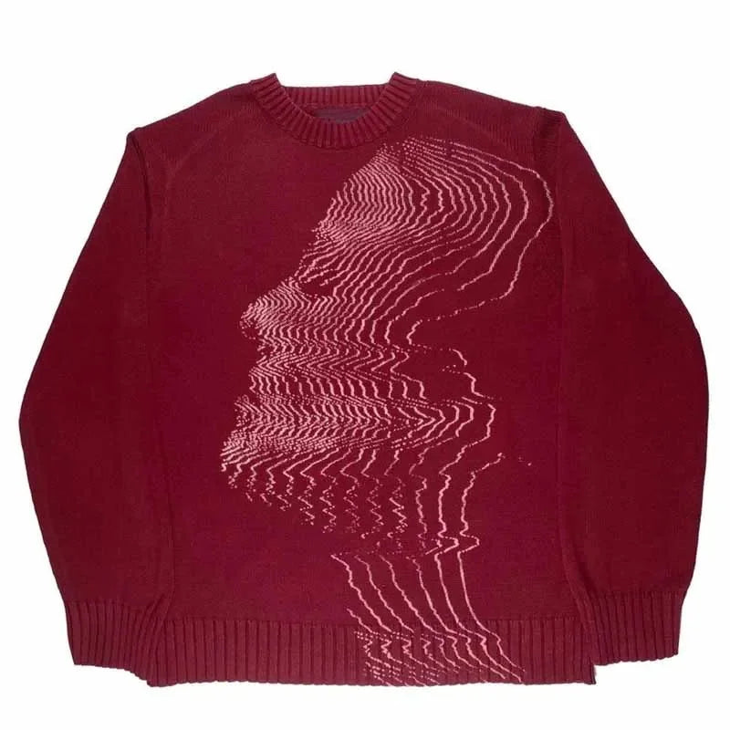 Knitted Sweater 'Glides'