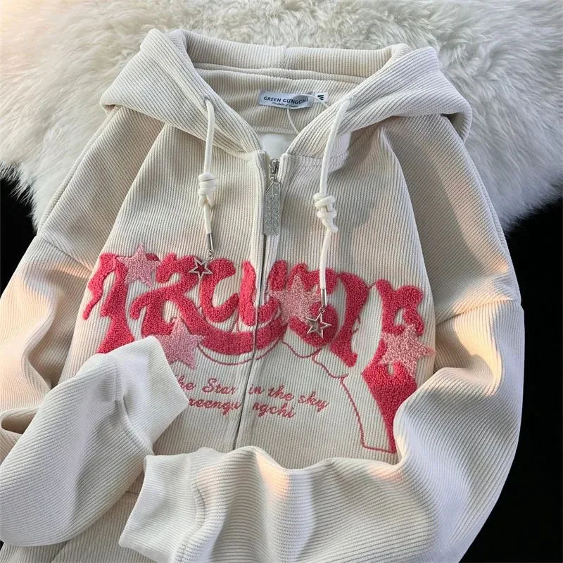 Zip Up Hoodie 'Autumn'