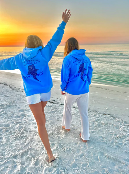 'Everything Whale Be Alright' Hoodie