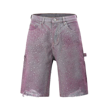 Rhinestone Jorts