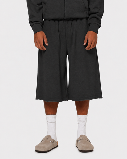 Long Baggy Sweat Shorts