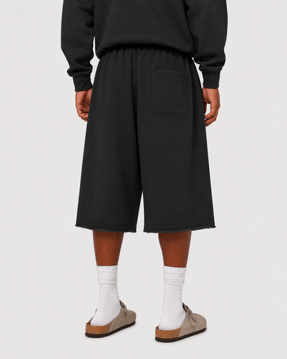 Long Baggy Sweat Shorts